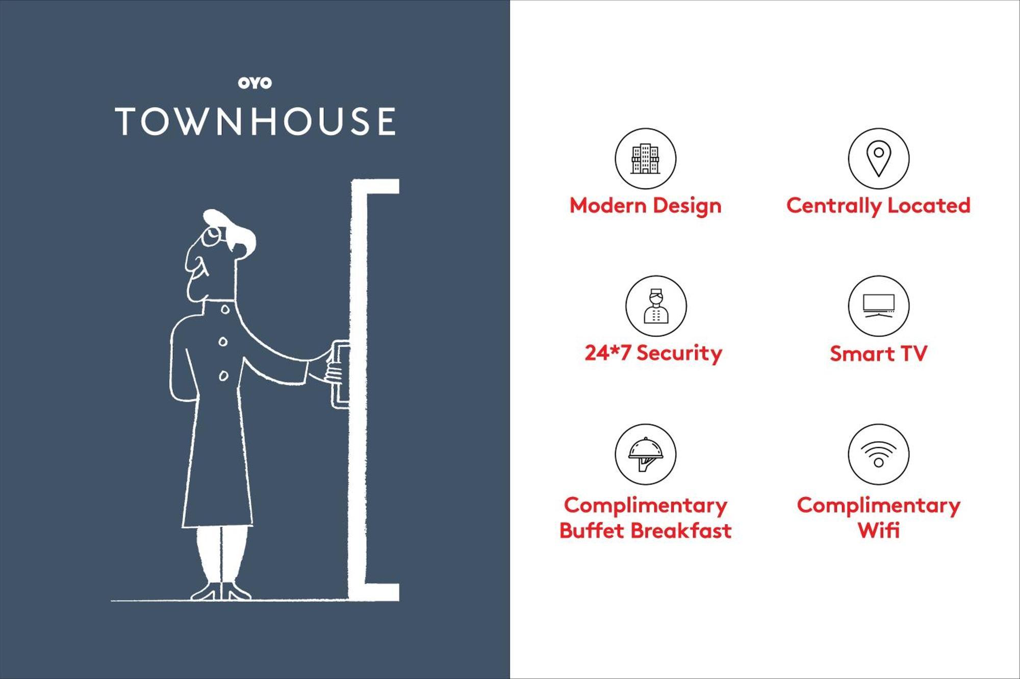 Super Townhouse The Landmark Indore Ngoại thất bức ảnh